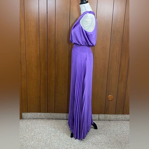 Ramy Brook Arina Halter Neck Pleated Maxi Dress size 2 - Picture 9 of 11